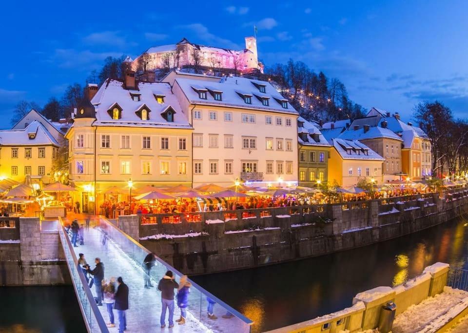 Hanna'S Suite With Free Parking Laibach Exterior foto
